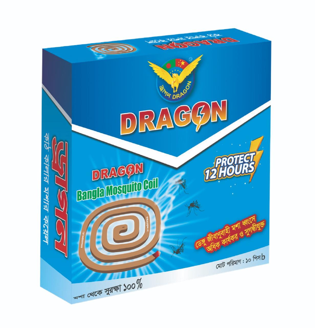 Dragon Guillin No Smoke  Mosquito Coil